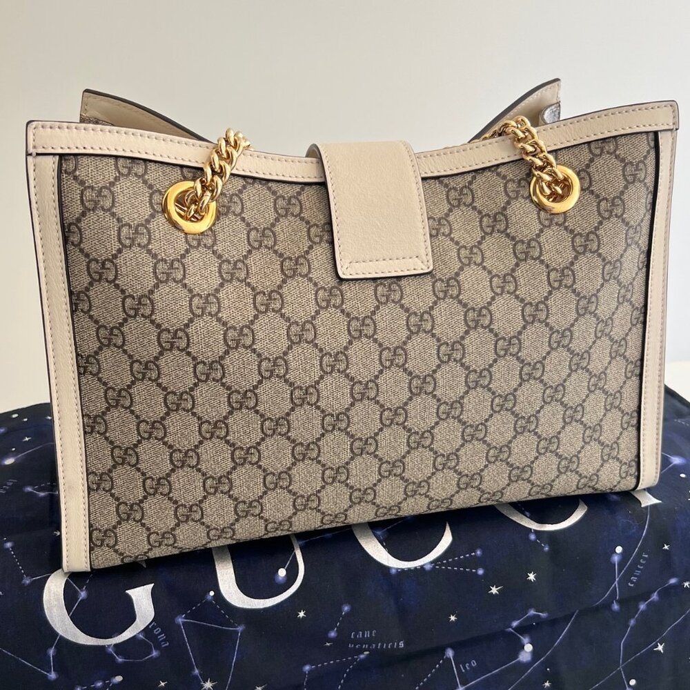 GUCCI Padlock GG Medium Shoulder/Tote Bag (EUC) - Picture 4 of 15